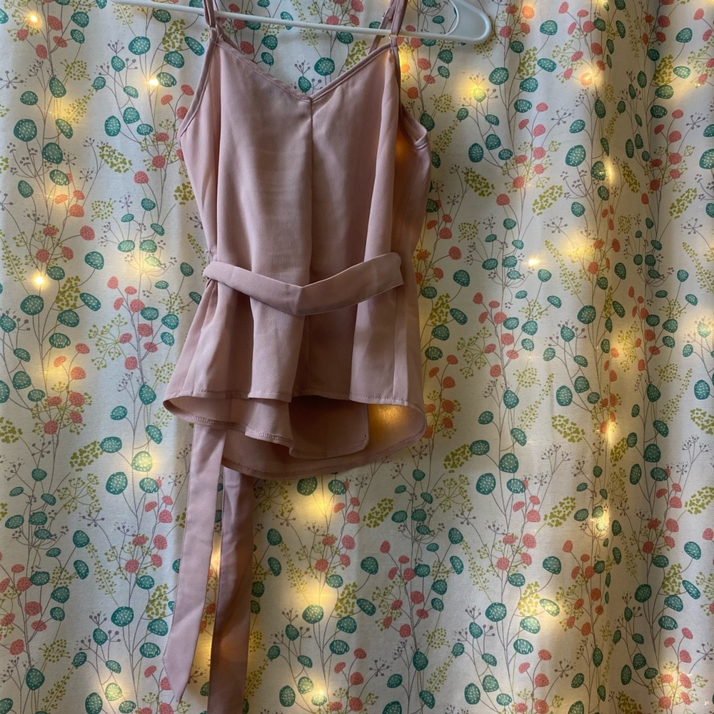 Pink wrap top - Picture 6 of 6